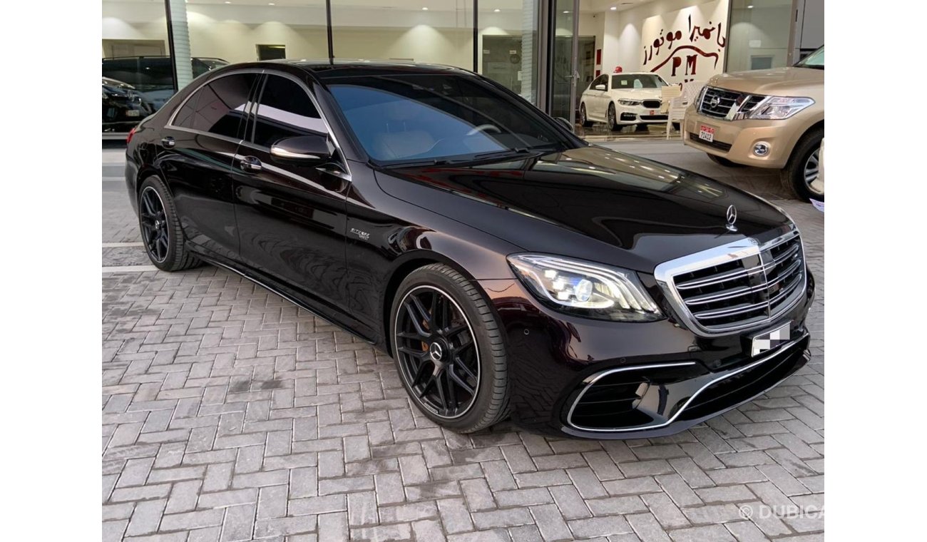 مرسيدس بنز S 550 ‏MERCEDES - S550 AMG - 2014 V8 -BODY KIT63-2019