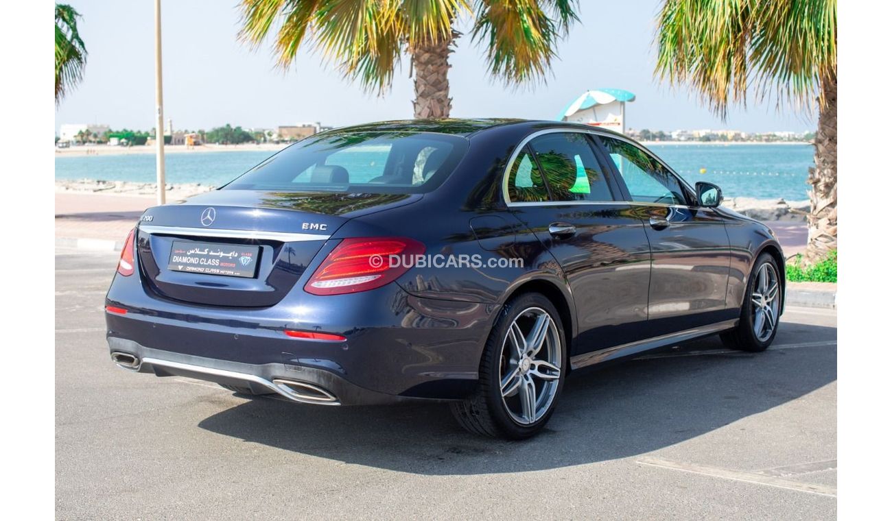 مرسيدس بنز E200 مرسيدس E200 خليجي سقف بانورامي 2017 كامل المواصفات، بدون حوادث