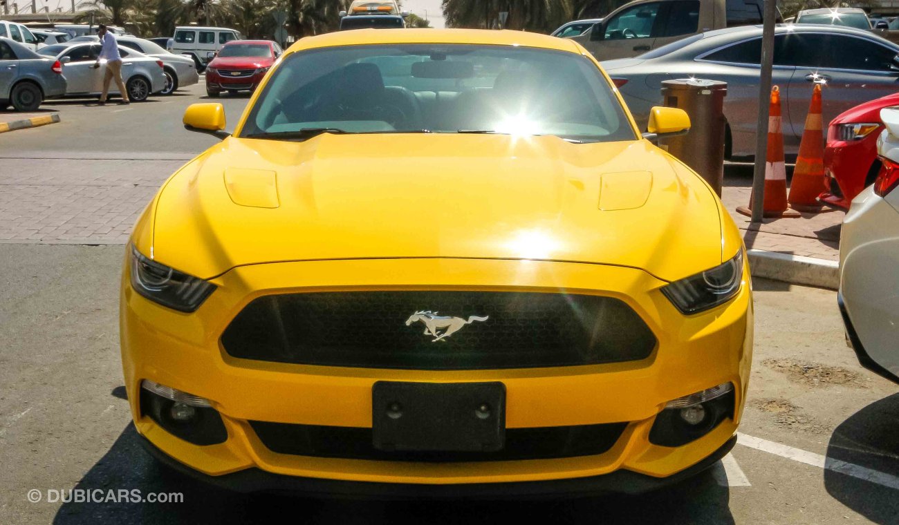 Ford Mustang Pre-owned 2016 GT V8 5.0 L 3 yrs or 100000 km Gulf Warranty and 60000 km Free service at Al Tayer