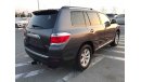 Toyota Highlander 4WD VERY CLEAN FROM INSIDE AND OUTSIDE AND FRESHLY IMPORTED