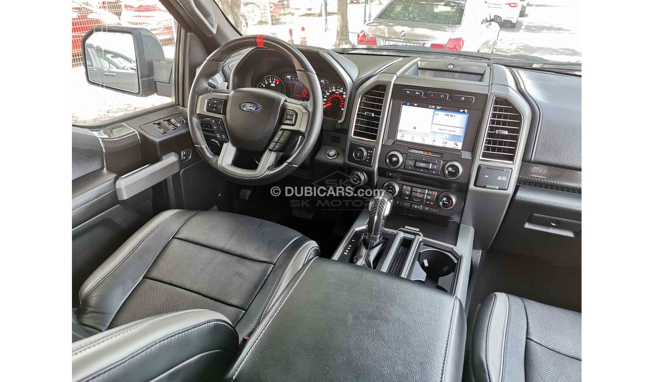 Ford F 150 Raptor 3.5L, 17" Rims, Driver Memory Seats, Front Heated & Cooled Seats, 360° Camera, Bluetooth (LOT # 791)