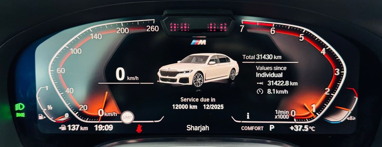 BMW 730Li Luxury M Sport Package 2.0L