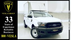 Ford Ranger BOX + AC + BLUETOOTH / GCC / 2018 / UNLIMITED MILEAGE WARRANTY + FULL SERVICE HISTORY / 547 DHS P.M.