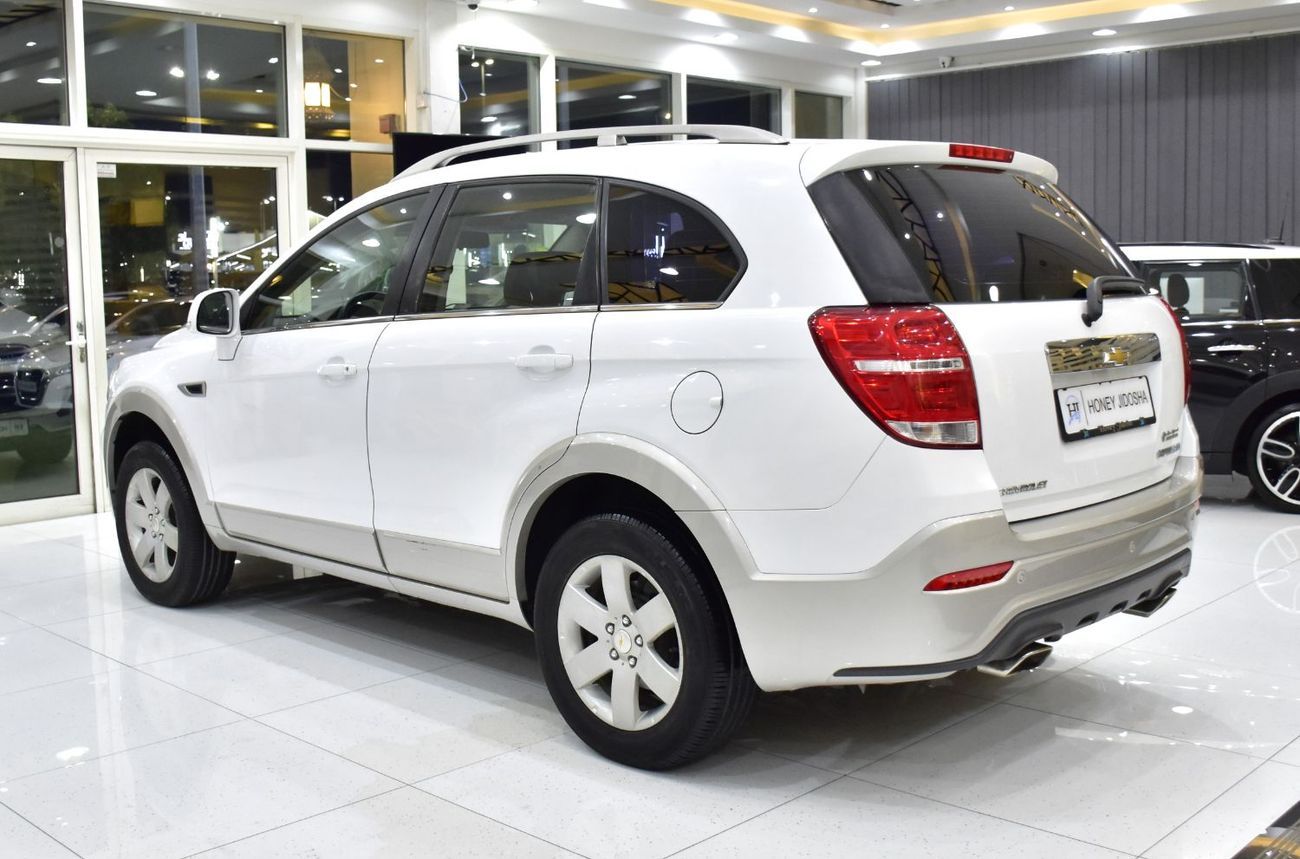 Chevrolet Captiva EXCELLENT DEAL for our Chevrolet Captiva LT ( 2017 Model ) in White Color GCC Specs