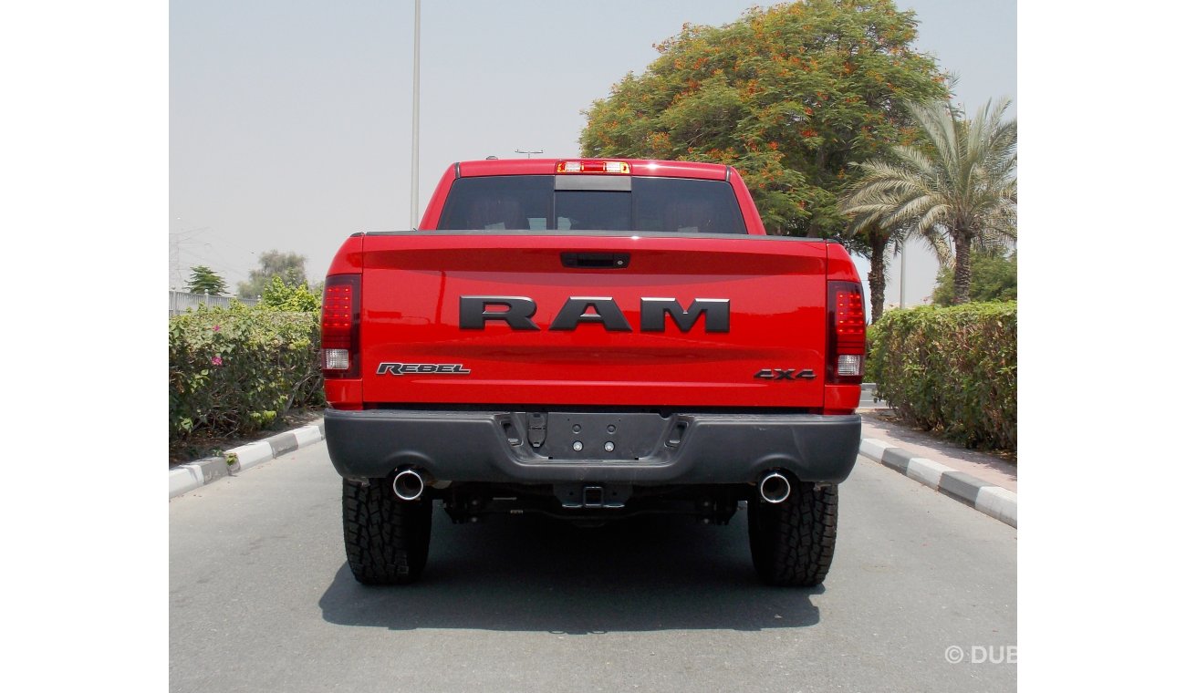 رام 1500 2017 # Extended Range Dodge Ram # 1500 # REBEL # 4 X4 # 5.7L HEMI VVT V8 # Bedliner