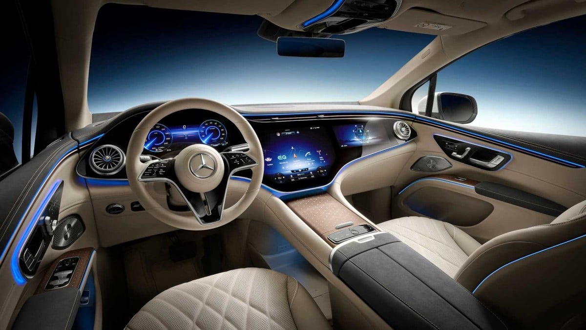 Mercedes-Benz EQS 580 interior - Cockpit