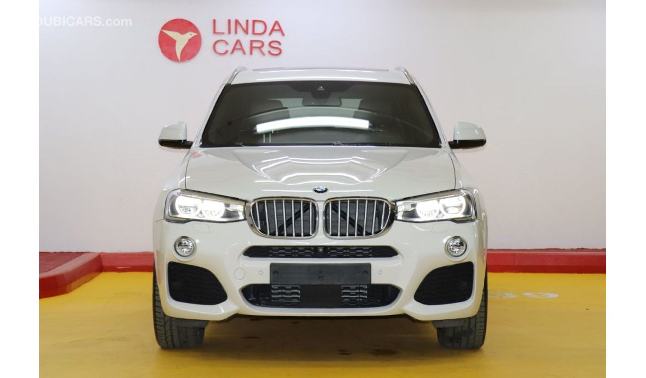 بي أم دبليو X3 BMW X3 X-Drive 28i M-Sport 2017 GCC under Agency Warranty with Zero Down-Payment.