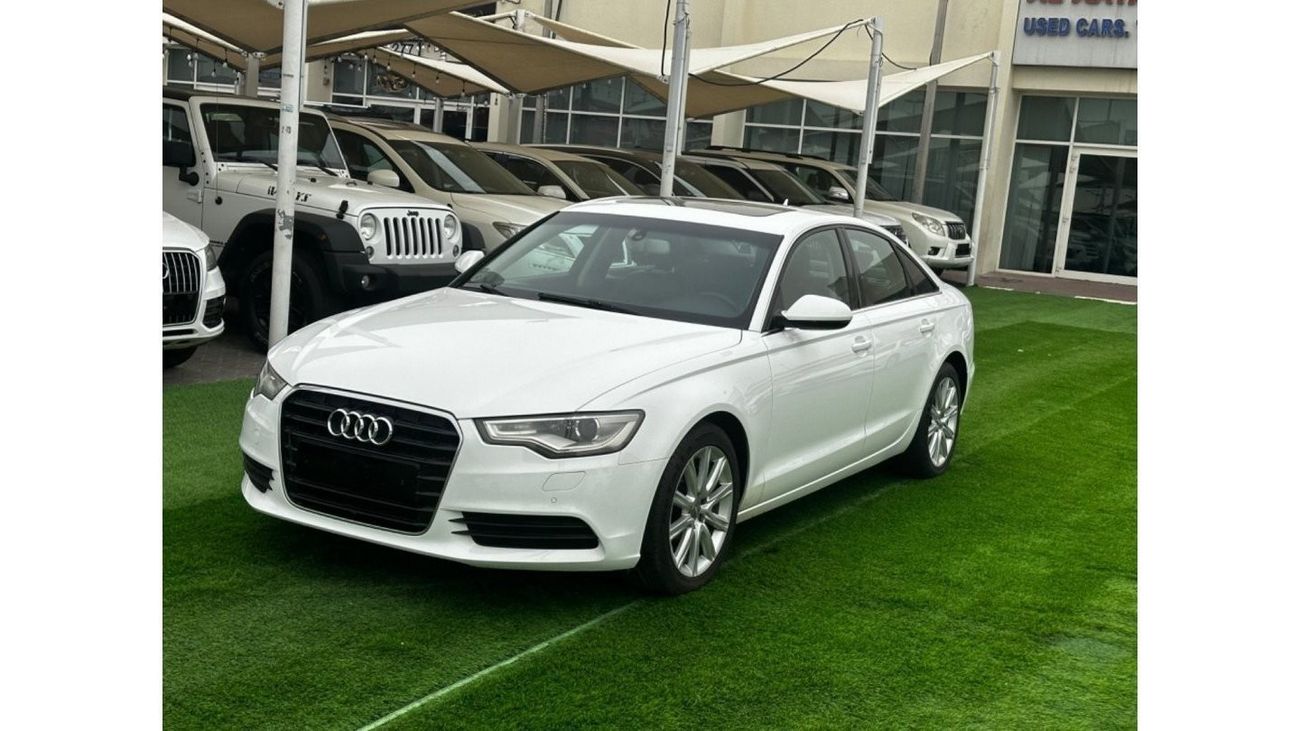 أودي A6 TFSI موديل 2014 GCC CAR PERFECT CONDITION INSIDE AND OUTSIDE FULL OPTION SUN ROOF