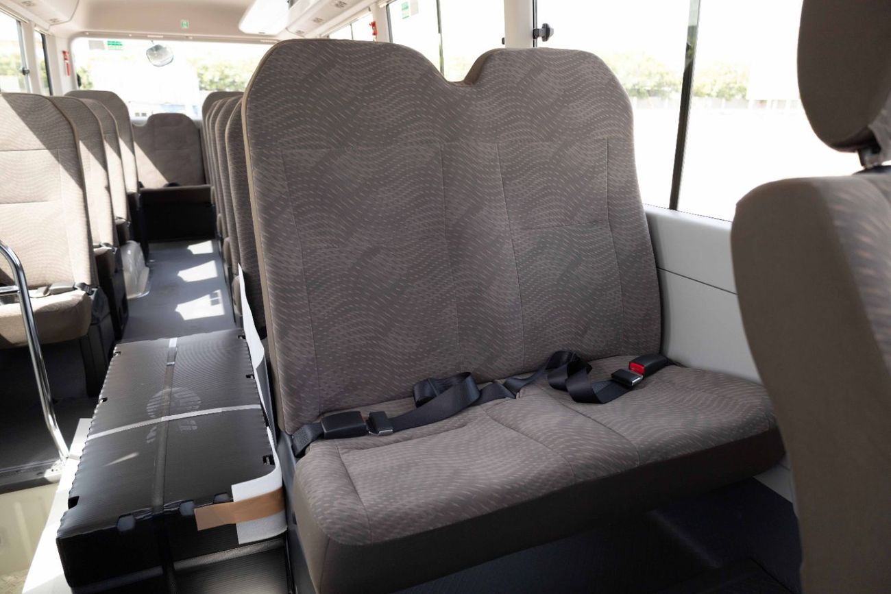 تويوتا كوستر 2025 Toyota Coaster 2.7L - Manual - White Inside Grey | Export Only