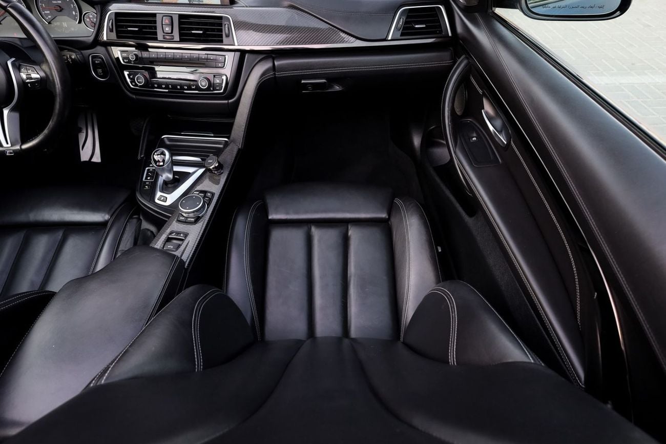 BMW M4 Std 3.0L 2016 BMW M4 M-Sport Convertible GCC Specs