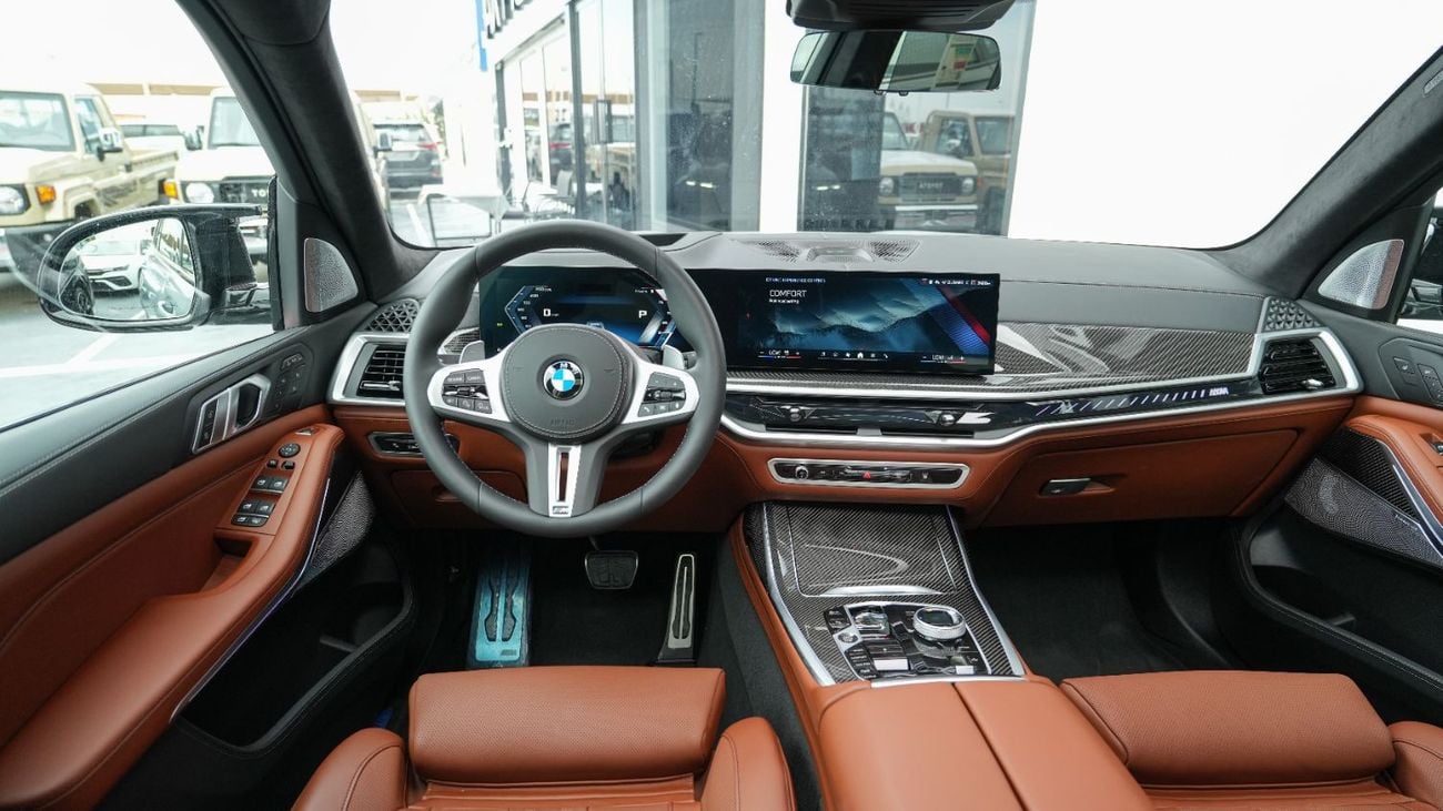 بي أم دبليو X7 M60i xDrive M-Sport Pro V8 Brooklyn Grey Metallic 2026 MY Export Only