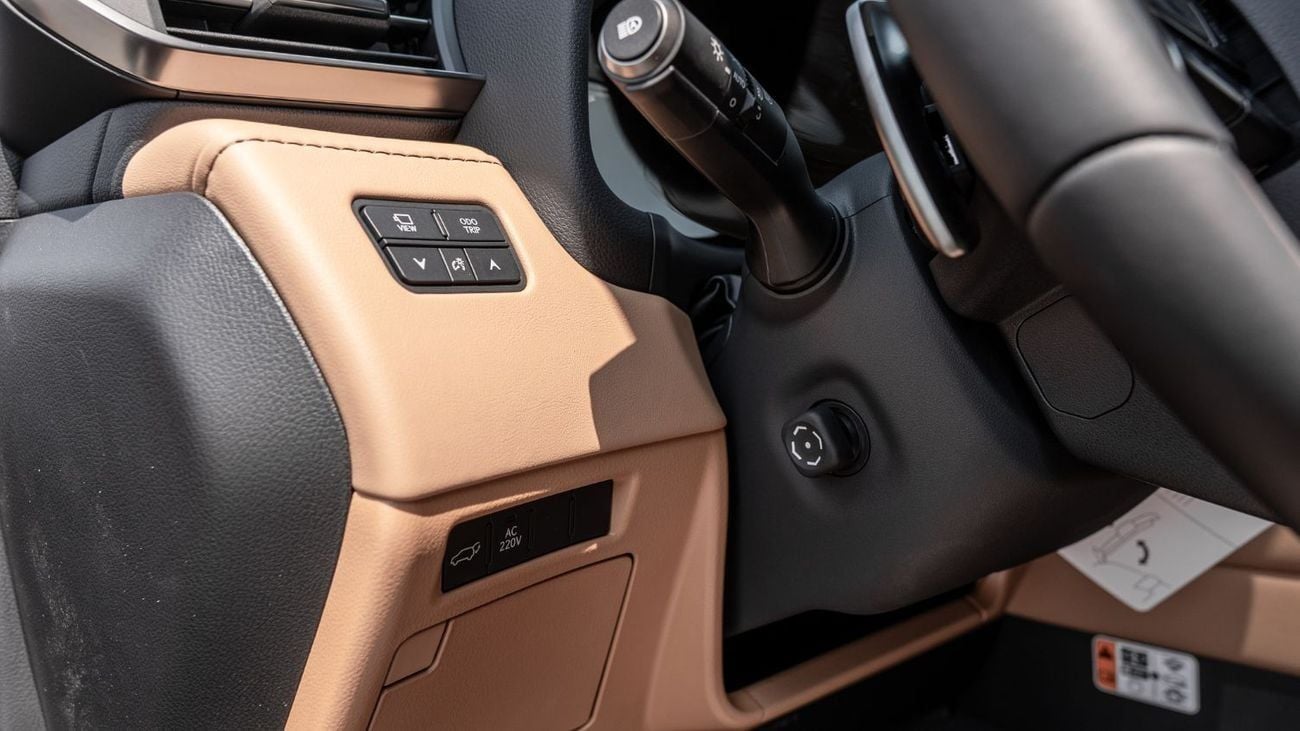 لكزس LX 700h 2026 Lexus LX700h Signature 3.5L AT Hybrid (Black-Tan) with Auto park