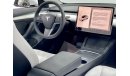 تسلا موديل 3 2020 Tesla Model 3 Long Range, 2024 Tesla Warranty + Service Contract, GCC