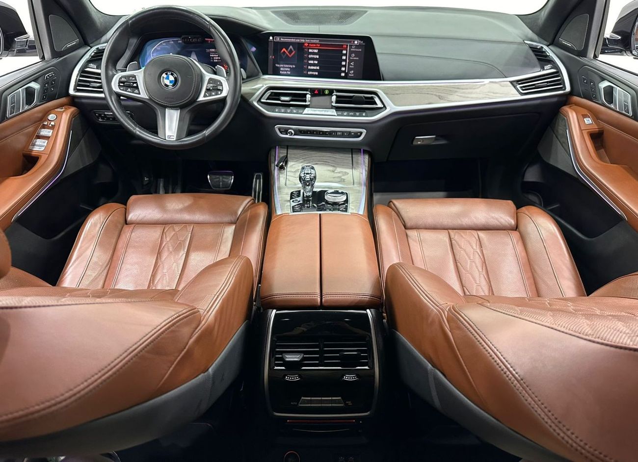 BMW X7 2020 BMW X7 M40i, 2025 Agency Warranty + Service Contract, Fully Service History, Gcc