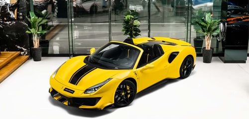 Ferrari 488 3.9L V8 Twin-Turbocharged Engine