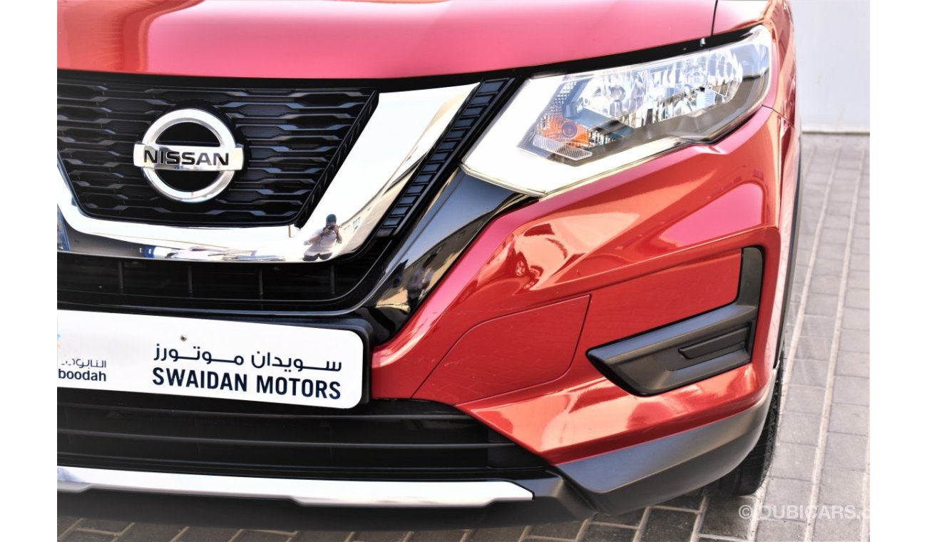 Nissan X-Trail AED 1566 PM | 0% DP | 2.5L S 2WD GCC WARRANTY