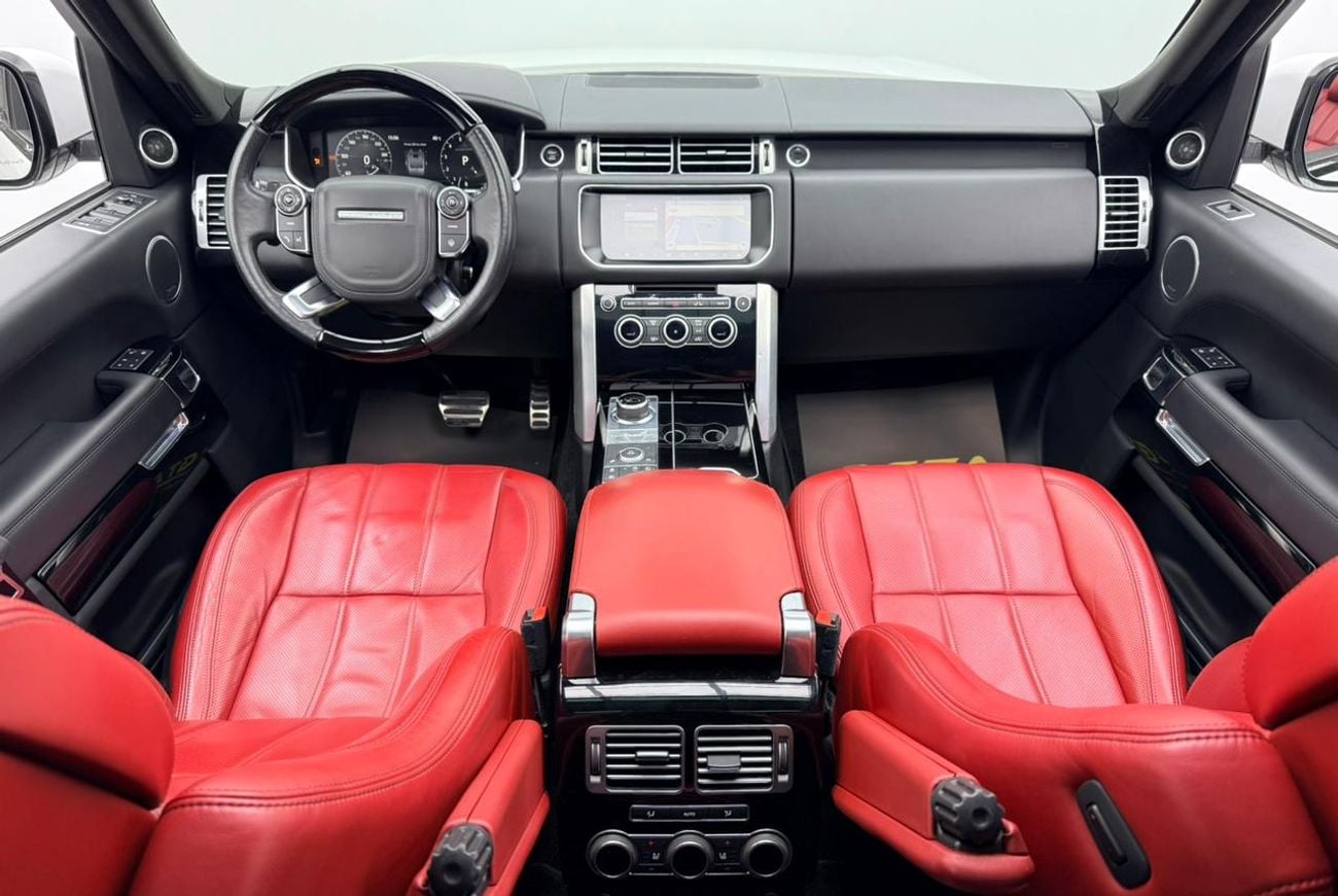 لاند روفر رينج روفر 2017 Range Rover Vogue SE Supercharged, 2026 RR Warranty, 2029 RR Service Pack, Fully Loaded, GCC