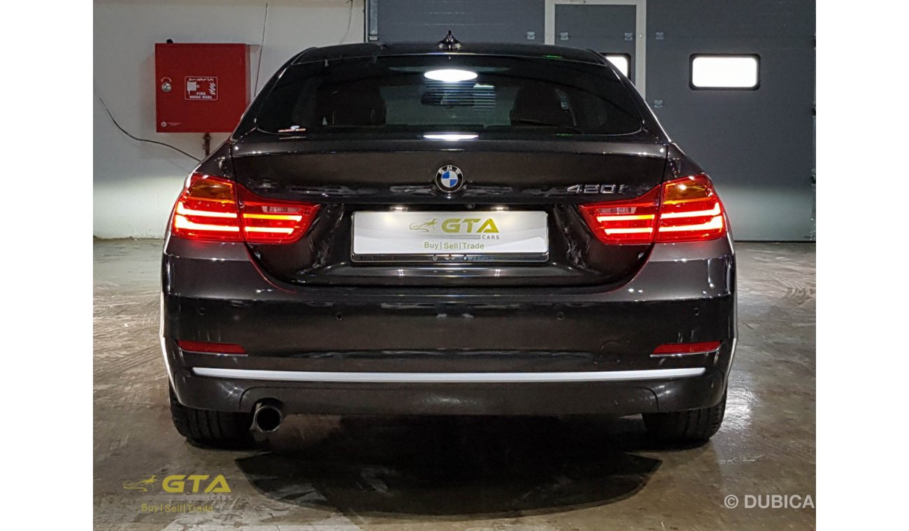 بي أم دبليو 420 BMW 420i Gran Coupe Modern, Warranty+Service Contract, Full History, GCC