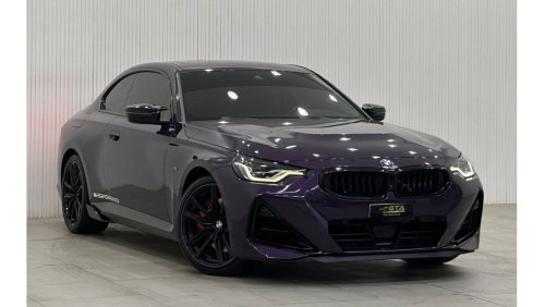 بي أم دبليو M240 2022 BMW M240i XDrive, Aug 2027 BMW Warranty + Service Contract, GCC