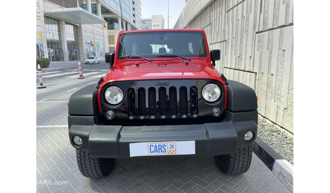 Jeep Wrangler 3.6L | UNLIMITED WILLYS|  GCC | EXCELLENT CONDITION | FREE 2 YEAR WARRANTY | FREE REGISTRATION | 1 Y