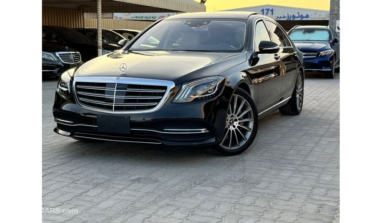 مرسيدس بنز S 400 S400d ديزل وارد اليابان اوراق جمارك  شاسيه طويل 6 سلندر توربو 2019