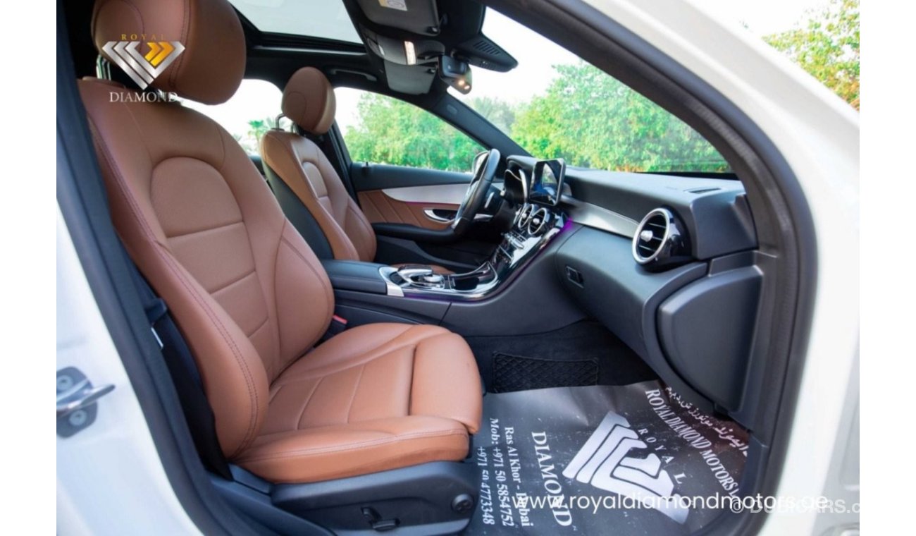 مرسيدس بنز C200 بريميوم Mercedes Benz C200 AMG kit 2020 GCC Under Warranty