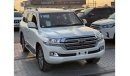 Toyota Land Cruiser Toyota ZX Landcruiser petrol Engine model 2016 white color leather electric seats with sunroof full