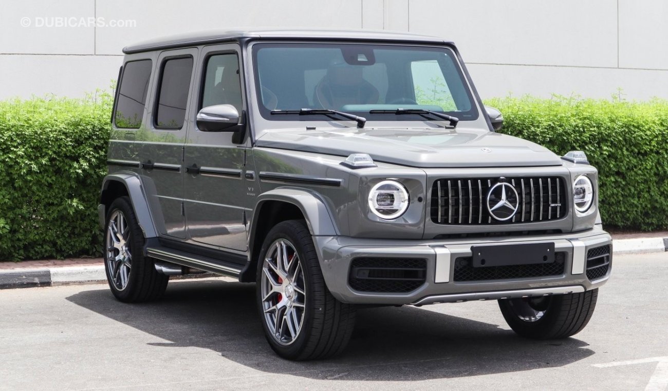 مرسيدس بنز G 63 AMG 2021 Classic Grey (40 Years) Carlex Edition (Export). Local Registration + 10%