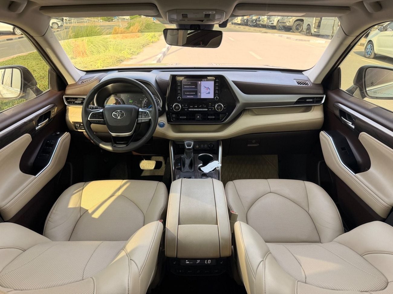 تويوتا هايلاندر Hybrid Platinum 2.5L | 360 camera, panoramic , head up display