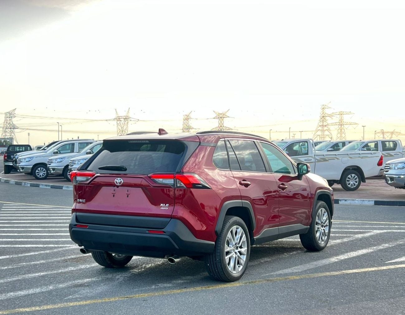 Toyota RAV4 XLE 2025 Toyota Rav4 Full Option 2.5L V4 - Rear Camera - Leather Seat - AWD 4x4 - Push Start - Low