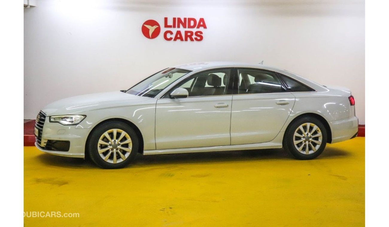 أودي A6 Audi A6 2016 GCC under Warranty with Zero Down-Payment.