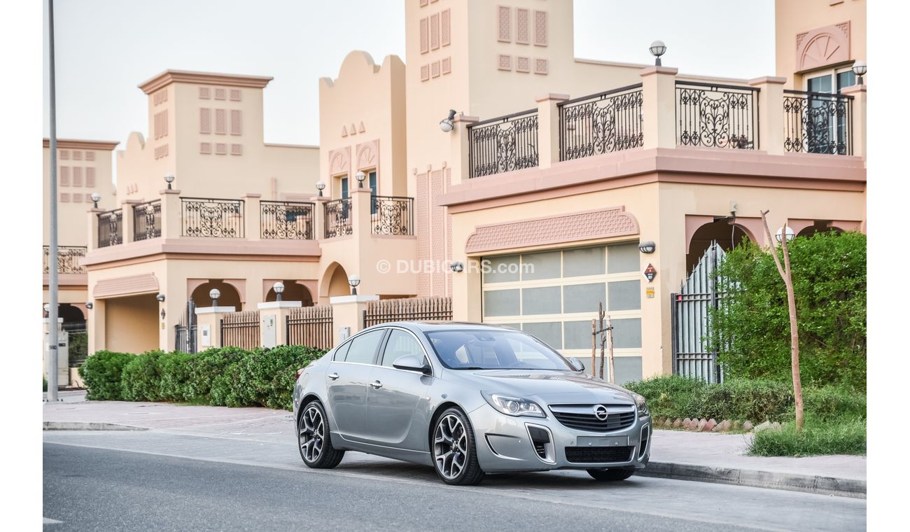 Opel Insignia OPC 2.8 V6 Turbo AWD