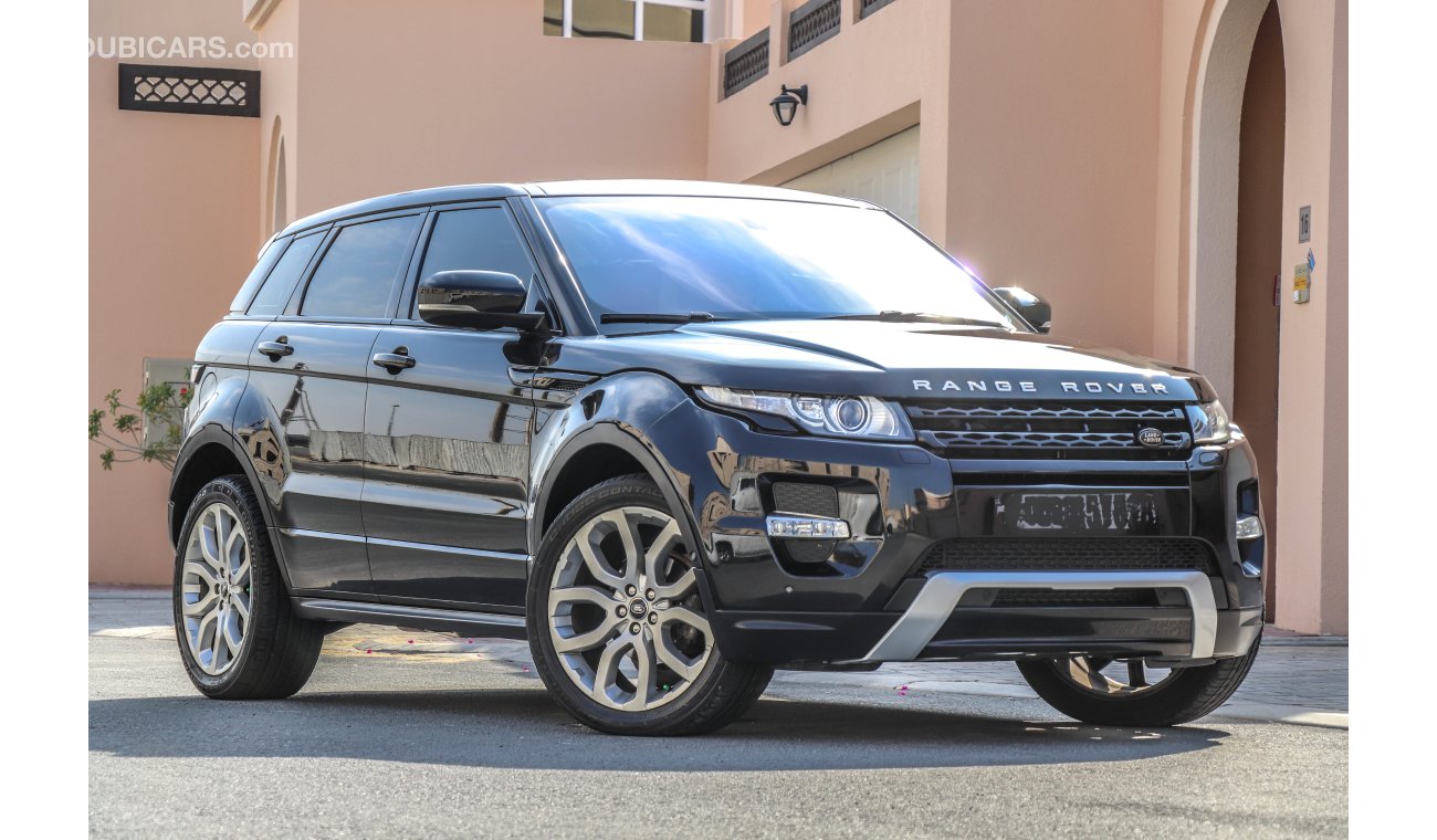 Land Rover Range Rover Evoque Dynamic plus 2013 AED 1900 P.M with 0% D.P under warranty