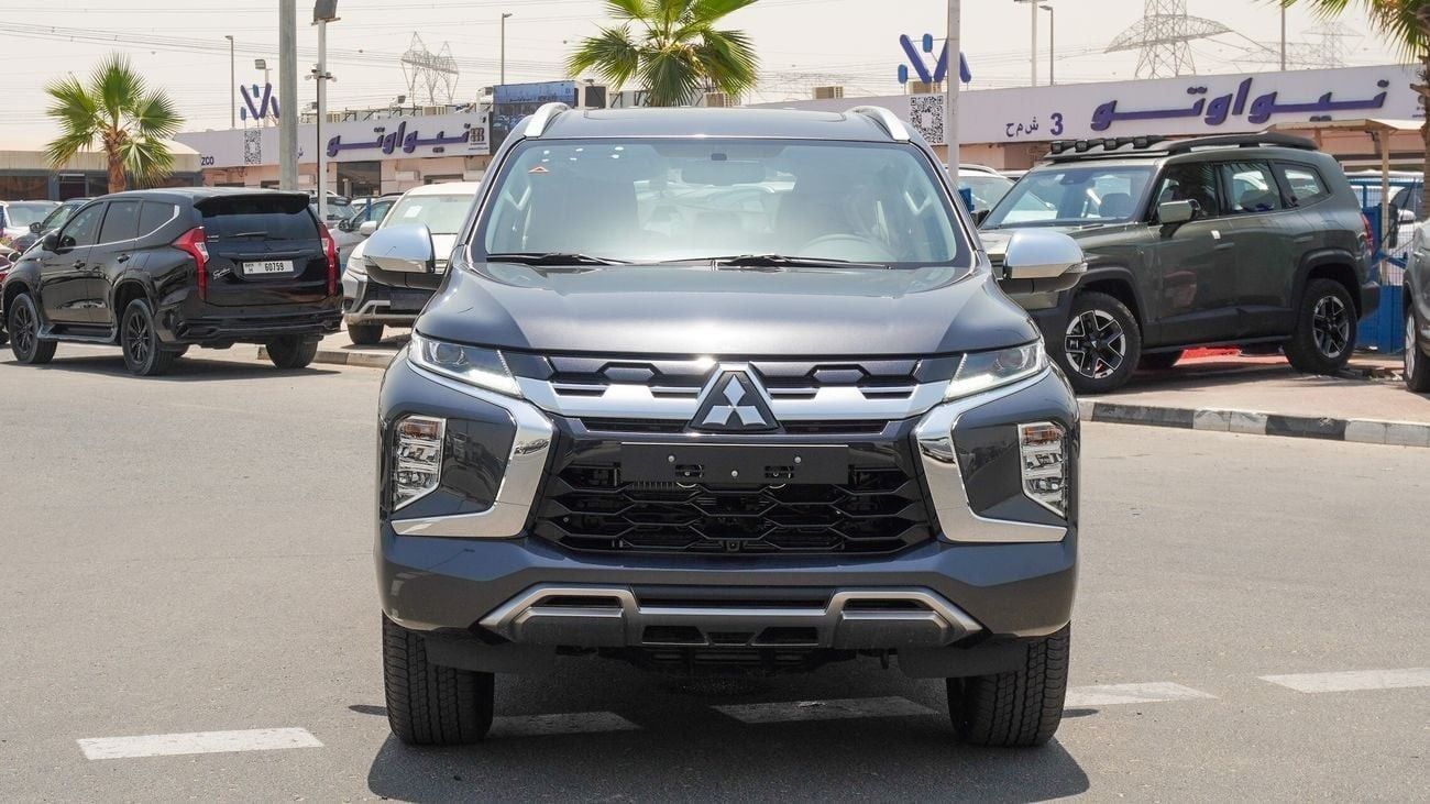 ميتسوبيشي مونتيرو سبورت Brand New Montero Sport GLS 2025 Export 3.0L 4WD Petrol A/T|Grey/Black|MONTEROSPORT-GLS-25|