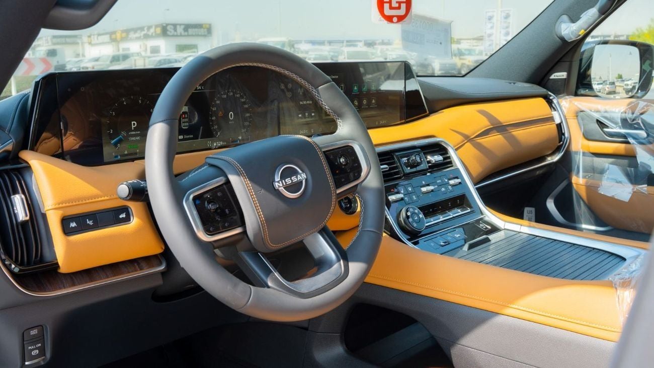 Nissan Patrol 2026 Nissan Patrol SE Platinum 3.8L AT Petrol (Silver Black Roof)