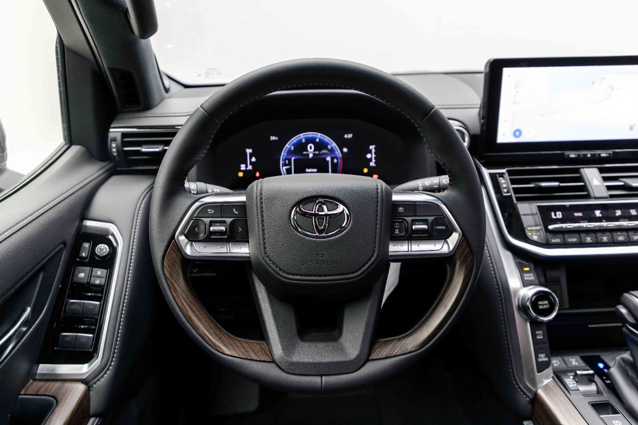 Toyota Land Cruiser GXR 3.5L - Attitude Black Inside Black | Export Only