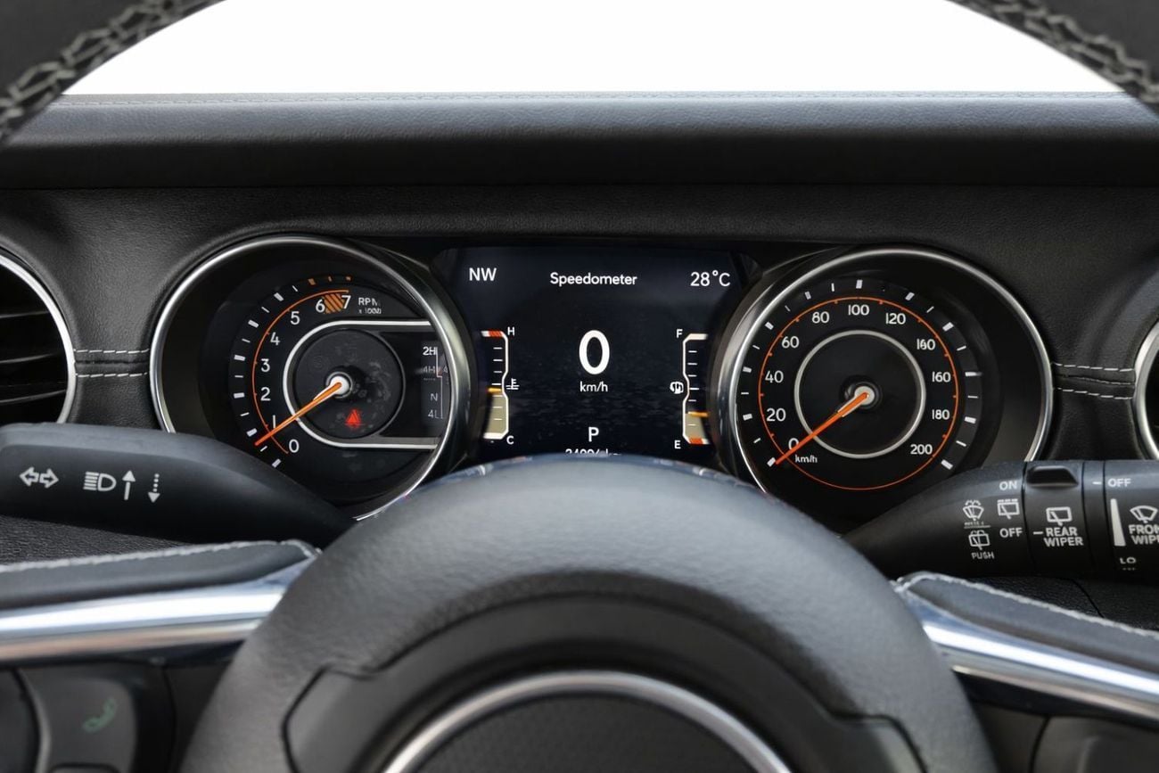 Jeep Wrangler Sahara 3.6L A/T (5 Seater) l  AED 2,742 P.M l 0% Downpayment l Sahara l Agency Warrant