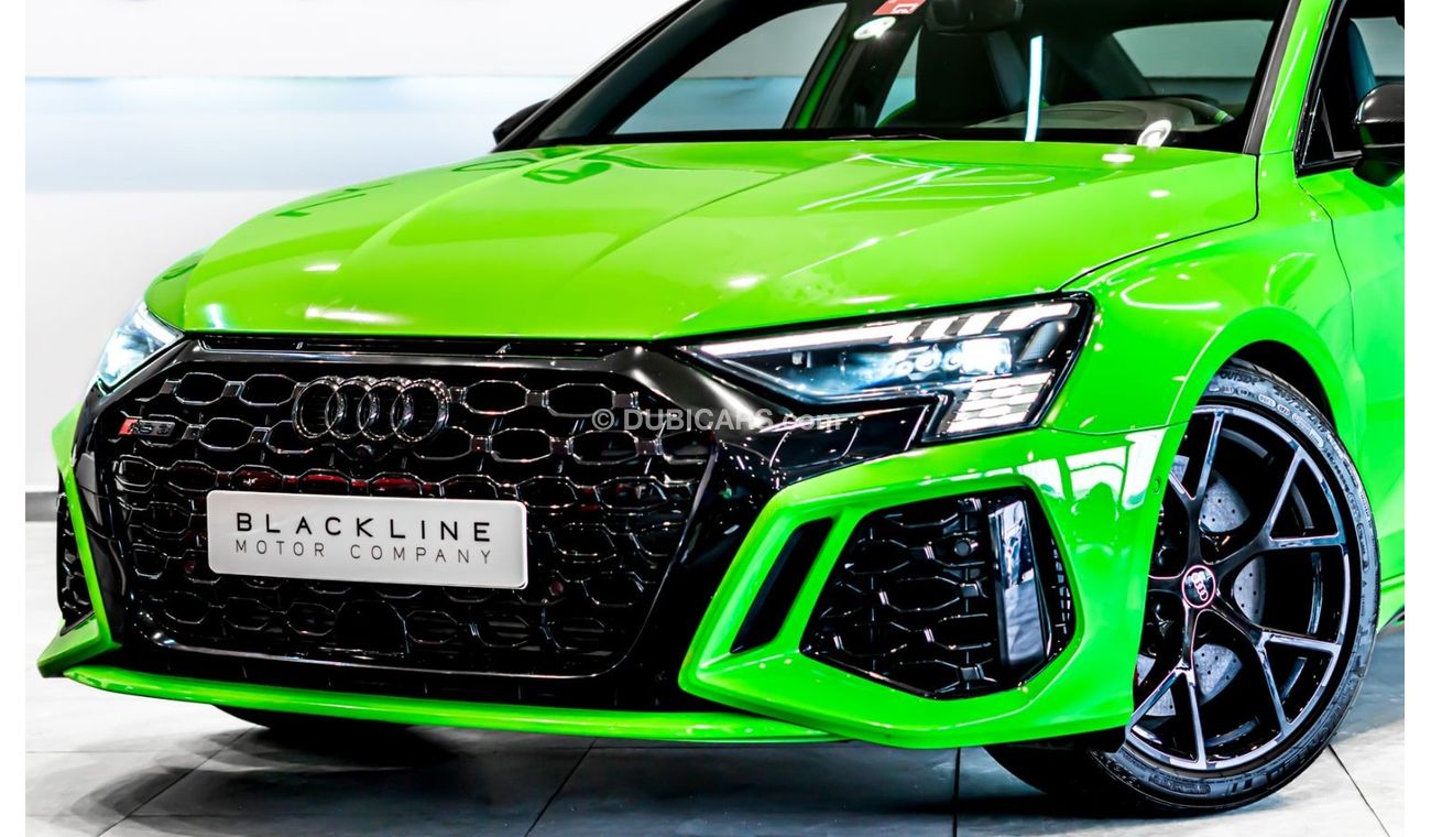 Audi RS3 TFSI quattro 2022 Audi RS3, Audi Warranty + Service Contract, Carbon Pack, Low Kms, GCC