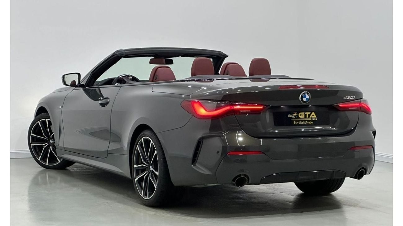 بي أم دبليو 430i M سبورت M سبورت 2022 BMW 430i M-Sport Convertible, Warranty, May 2027 BMW Service Pack, Low Kms, GCC