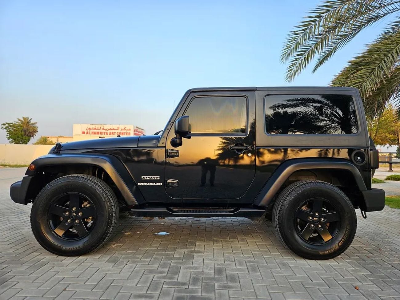 جيب رانجلر Sport GCC Specs 2 Door V6 Very Neat And Clean With Low KM