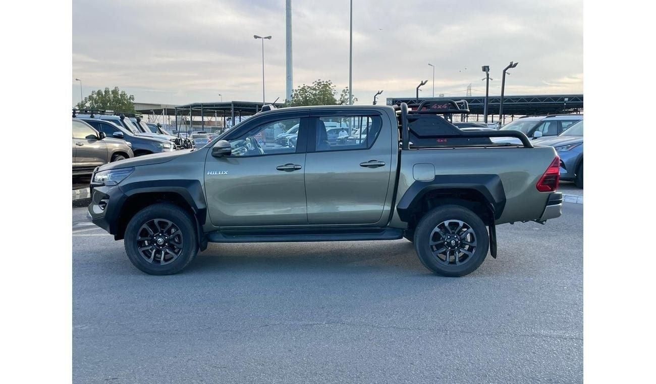 تويوتا هيلوكس diesel 2.8 liter automatic right hand drive with 4 side cameras leather power seats push button star