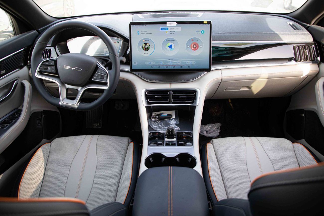 بي واي دي سونغ بلس 2024 BYD Song Plus Honor Flagship Plus - White Inside Blue | Export Only