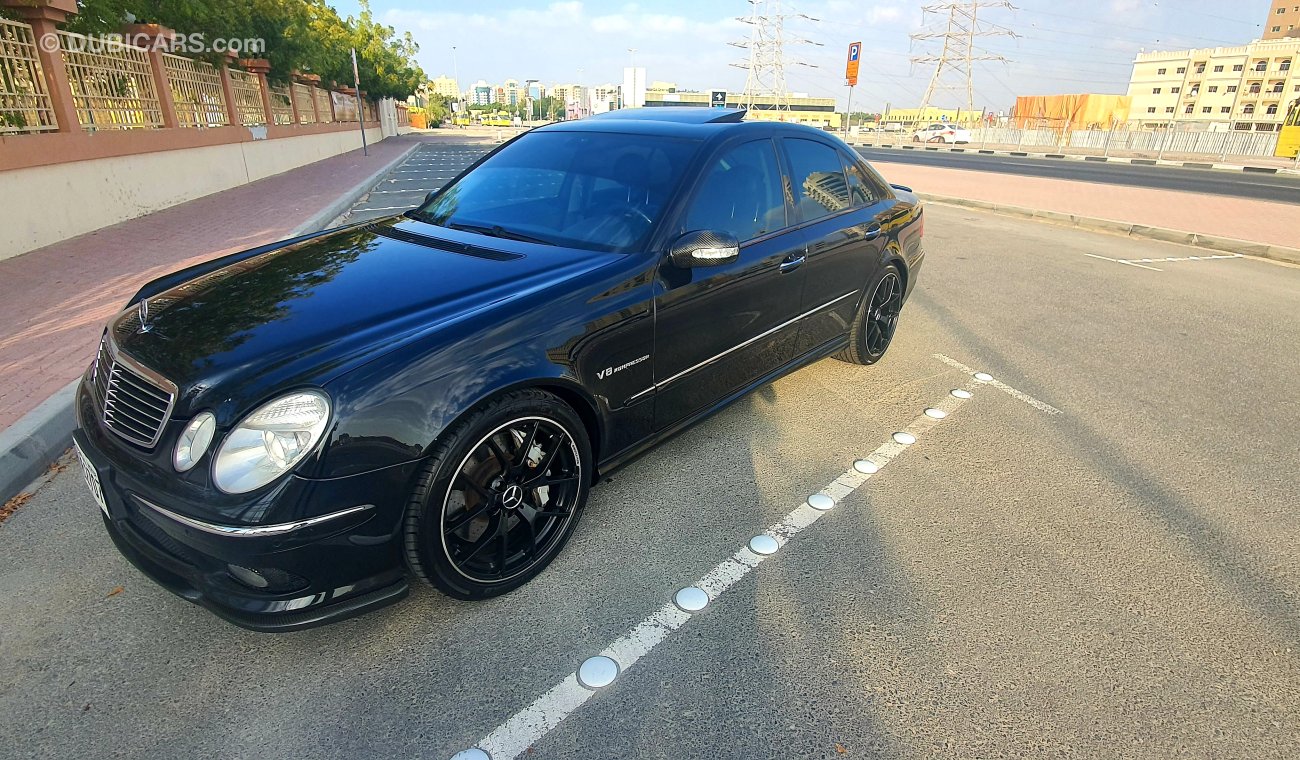 Mercedes-Benz E 55 AMG supercharger