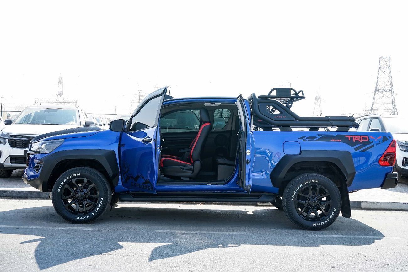 Toyota Hilux The Toyota Hilux Smart Cab is a versatile pickup truck with a Two-wheel drive system, a spacio