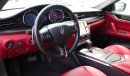 Maserati Quattroporte خليجي مالك واحد تشيكات وصبغة وكالة شرط الفحص ضمان لغاية 2023