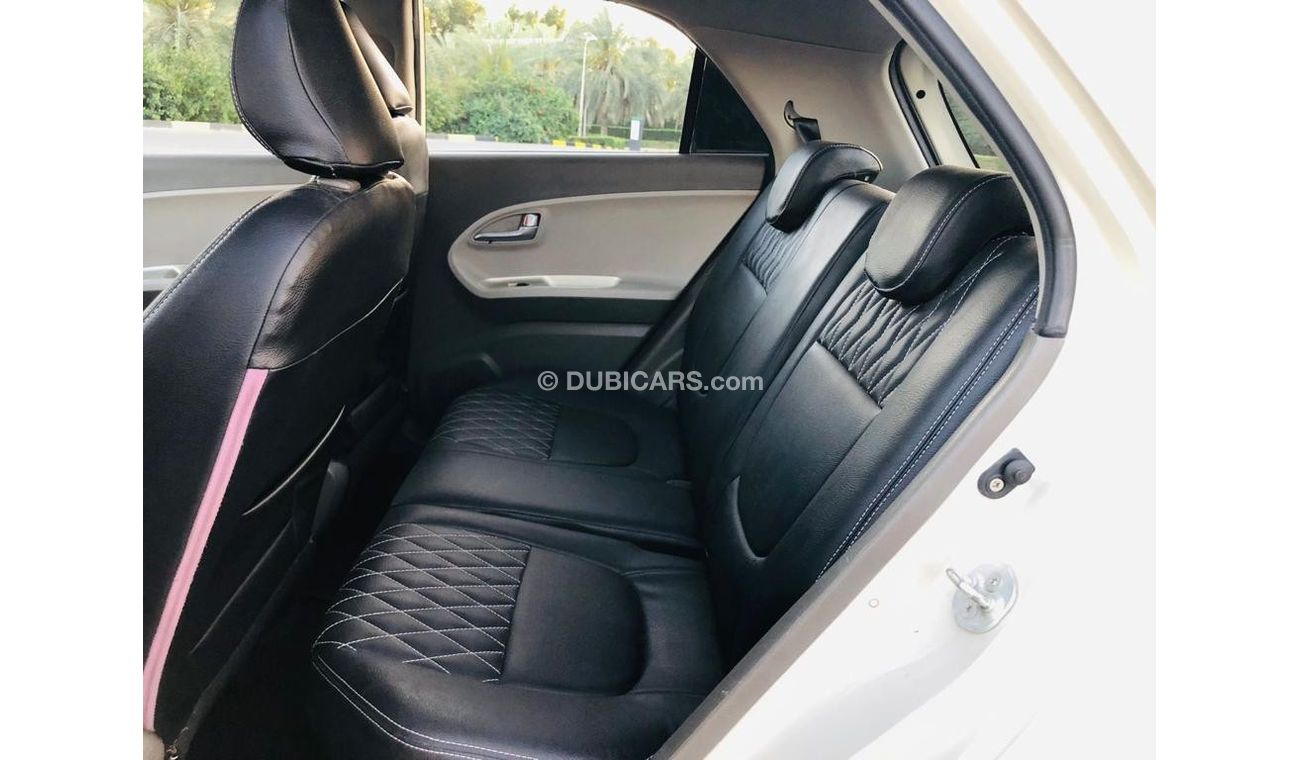 Kia Picanto EX Plus MODEL 2014 GCC CAR PERFECT CONDITION INSIDE AND OUTSIDE LOW MILEAGE