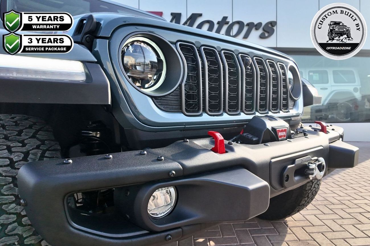 Jeep Wrangler Unlimited Rubicon 2.0L A/T / DEALER 5 YRS WTY & 3 YRS SP WITH METAL BUMPER AND WINCH