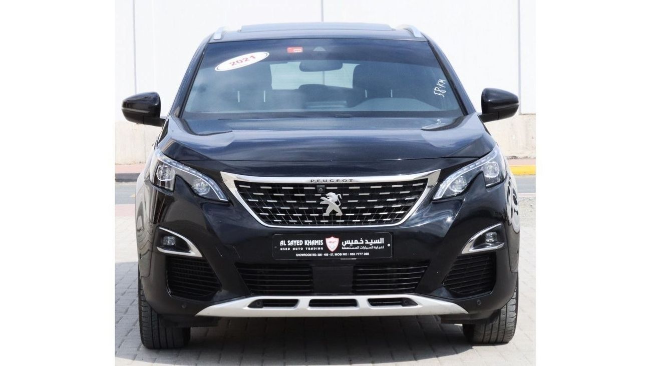 Peugeot 3008 Peugeot 3008 2021 GT Line GCC Full option without paint without accidents