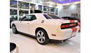 دودج تشالينجر FULL SERVICE HISTORY! Dodge Challenger 2013 Model!! in White Color! GCC Specs