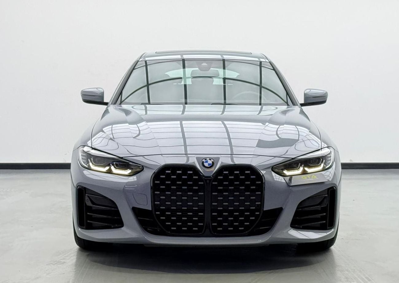 بي أم دبليو 420i 2024 BMW 420i M-Sport, 2029 BMW Warranty + Service Pack, Full BMW Service History, Very Low Km, GCC
